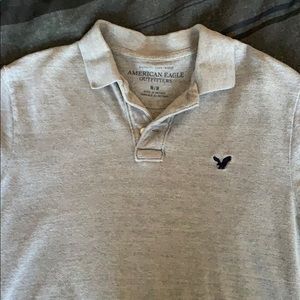 American Eagle Grey Polo
